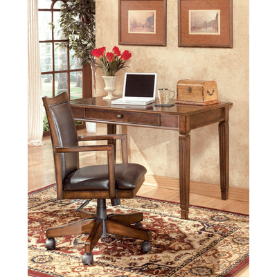 Hamlyn Home Office Small Leg Desk & Chair Set| H527 - bellafurnituretv