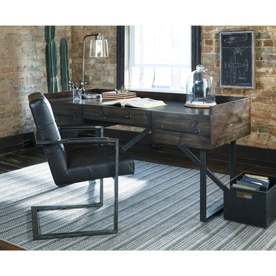 Starmore Home Office Desk & 2 Chairs | H633 - bellafurnituretv