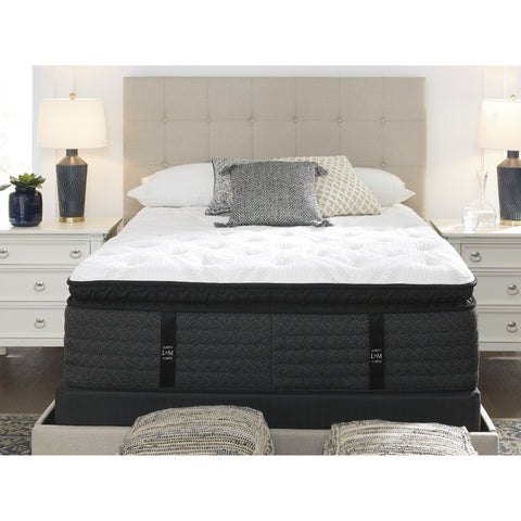 Loft and Madison Cushion Firm Pillow Top 17" King Mattress - bellafurnituretv