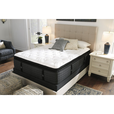 Loft and Madison Cushion Firm Pillow Top 17" King Mattress - bellafurnituretv