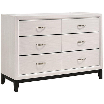 Akerson Chalk White Dresser - bellafurnituretv