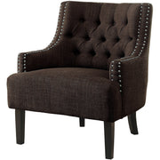 Charisma Chocolate Accent Chair - bellafurnituretv