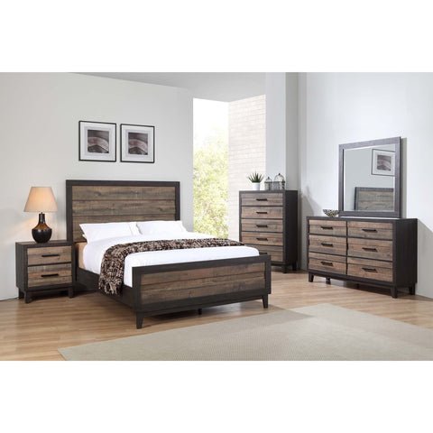 Tacoma Brown Panel Bedroom Set - bellafurnituretv