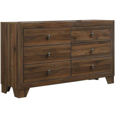 Millie Cherry Brown Dresser - bellafurnituretv