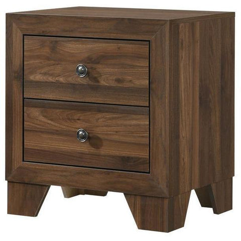 Millie Cherry Brown Nightstand - bellafurnituretv