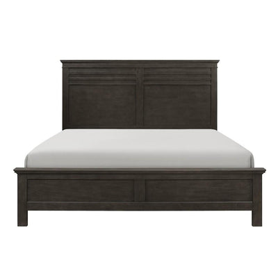 Blaire Espresso Queen Panel Bed - bellafurnituretv