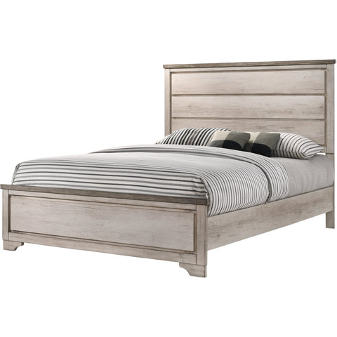 Patterson Driftwood Gray Panel Bedroom Set - bellafurnituretv