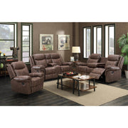 [SPECIAL] Liberty Brown 3-Piece Reclining Living Room Set - bellafurnituretv