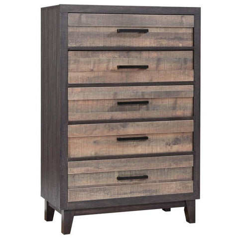 Tacoma Brown Panel Bedroom Set - bellafurnituretv